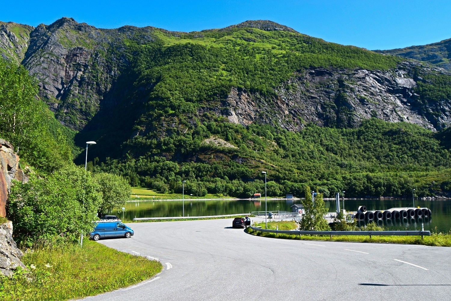 Startpunkt for turen til Sandhornet