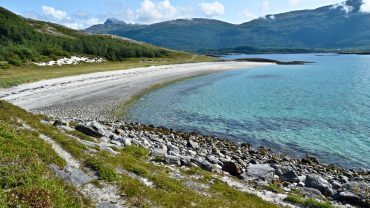 Auvika strand i Bodø