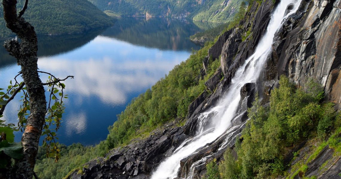 Ingeborgfossen i Saltdal