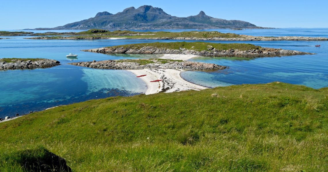 Padletur rundt Vågøya i Bodø