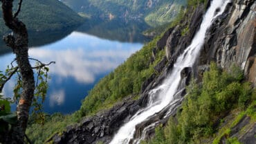 Ingeborgfossen i Saltdal