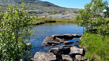 Småvatnan under Mjønesskaret