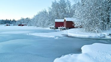 Vinterlandskap i Nord Norge